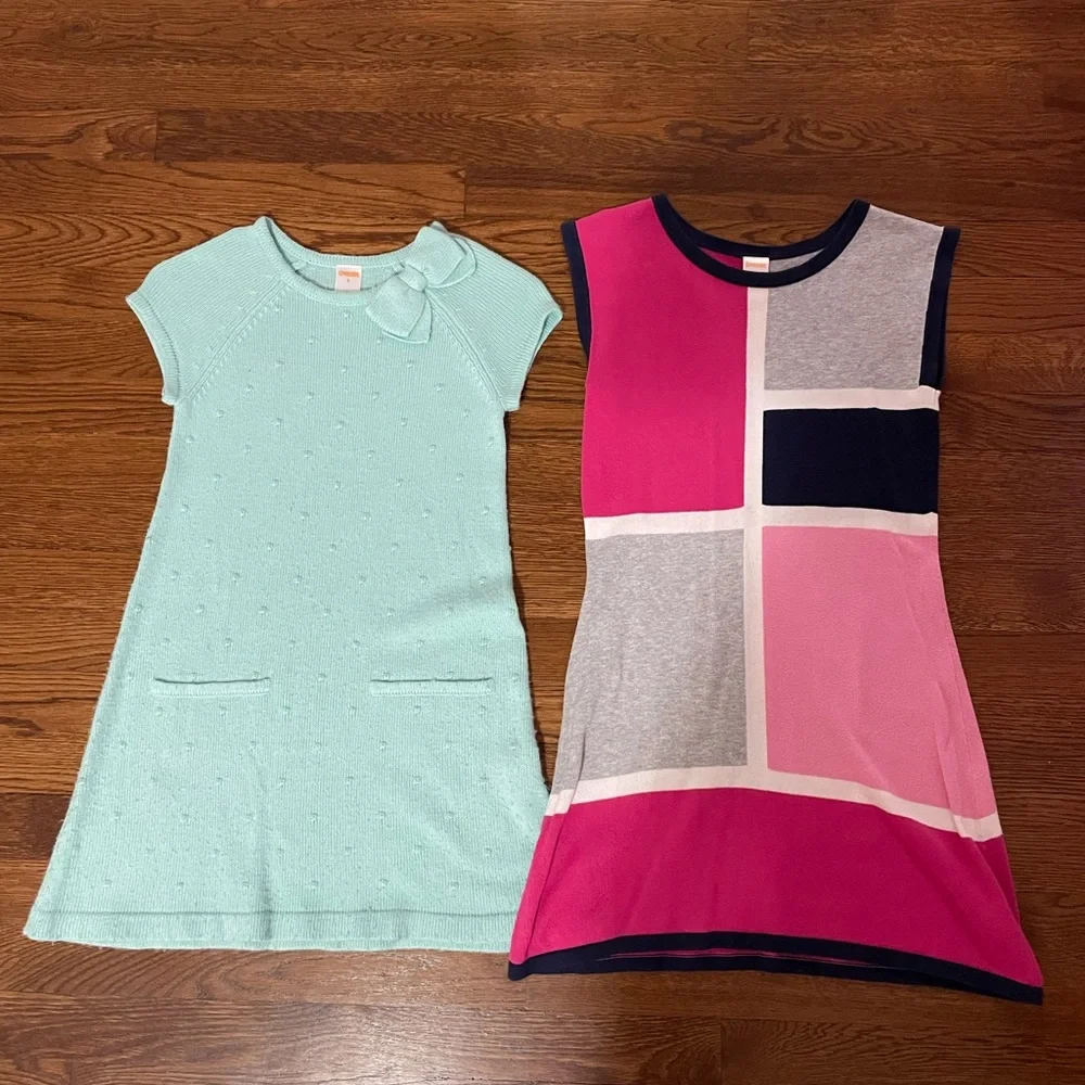 Bundle of 2 Gymboree Short-Sleeve Sweater Dresses
